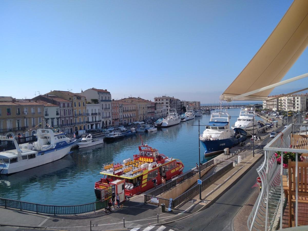 Grand T2 Au Coeur De Ville Avec Vue Sur Quais Et Mer 塞特港 外观 照片